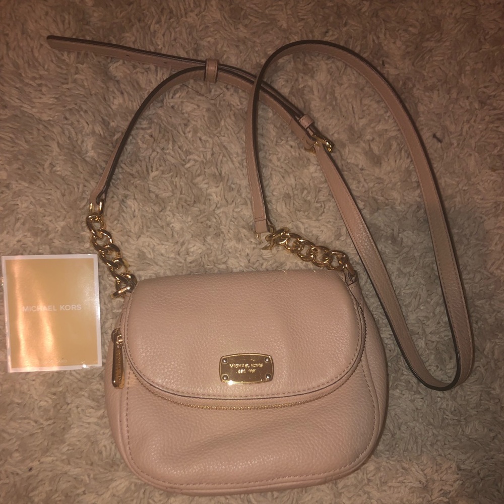 Dusty rose MIchael Kors Cross body